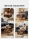 Lin 's Home Lifting and removable Coffee Table 거실 2025 New Light Luxury High End Dining Table Dual-Purpose Wood Industry Lin 's Home Lifting and removable Coffee Table 거실 2025 New Light Luxury High End Dining Table Dual-Purpose Wood Industry