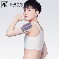 Handsome TT LES FULL COTTON BUNCH CORSET EFFECT REINFORCED PLASTIC CHEST NEUTRAL UNDERWEAR BREATHABLE WOMAN COS LALA VEST