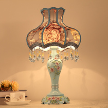 Desk lamp bedroom bedside lamp European Nordic wedding creative modern simple warm light wedding room dowry warm romance