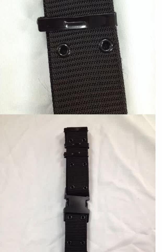 新款07编织外腰带多用途军迷作训带军训武装带黑鹰s带工厂直销_双氙