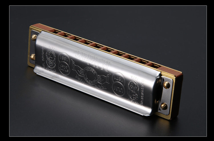 德国原装hohner10孔布鲁斯专业演奏口琴marineband1896豪华版mbd