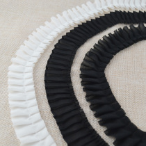 Wide 3CM chiffon folded lace neckline cuffs clothing decorative side belt home DIY handmade fabric accessories edge