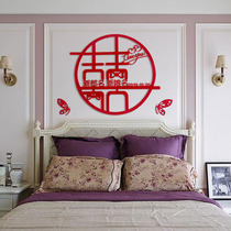 Happy word wedding door wedding room decoration Jiayin Xiaozhu Xingzhi paste wedding car car sticker small happy word