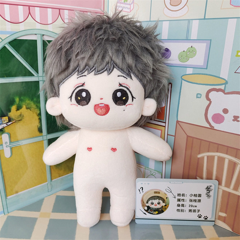 TF家族張桂源棉花娃娃原創正版可擺姿勢骨架款落水毛玩偶