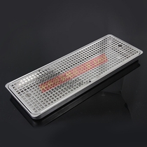 304 stainless steel drop wine box drip tray door type wine column drop wine disc size 800x180mm