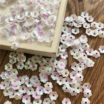 Hand sewn flower sequins DIY decoration wedding dress accessories performance clothes clothes hat bag Crystal flash beads material