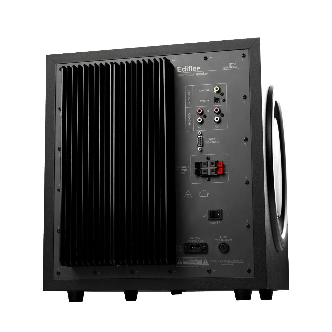 edifier/漫步者 s2.1mkii多媒体电脑音箱2.1低音炮光纤同轴音响