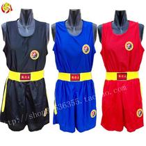 Wushu performance costume Sanda costume suit suit boxing costume adult children training costume