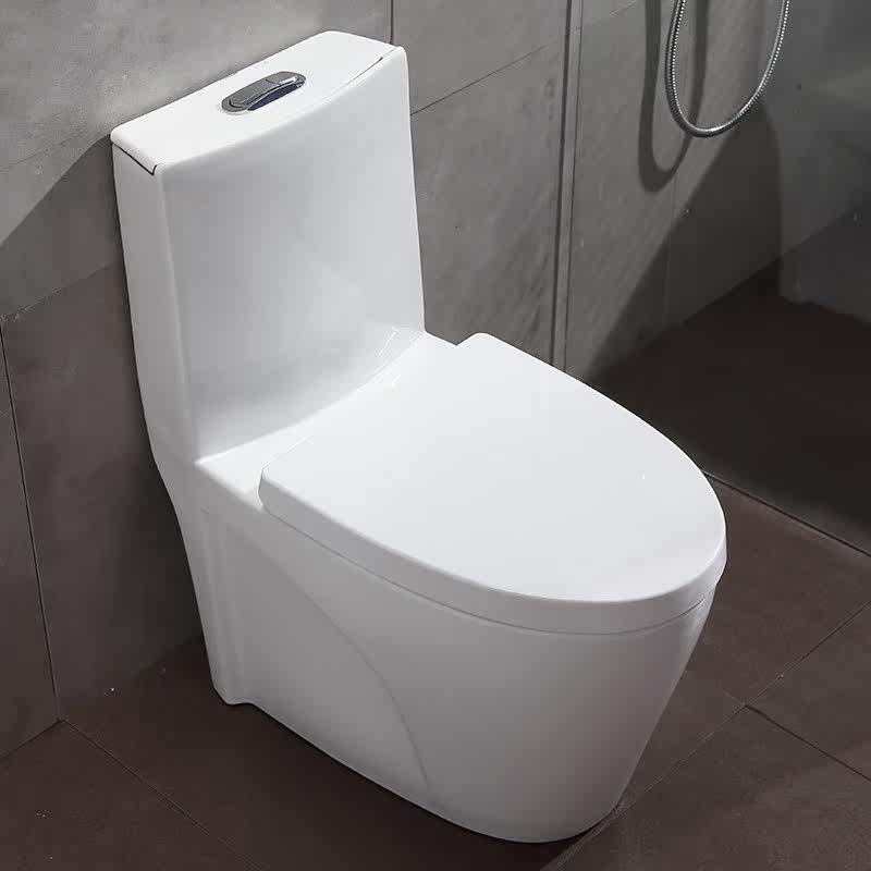 理想家卫浴连体式座便器陶瓷防臭节水马桶超