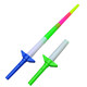 ຂະຫນາດໃຫຍ່ສີ່ພາກສ່ວນແສງສະຫວ່າງ retractable concert light stick ບັນຍາກາດ props ສະຫນັບສະຫນູນເດັກນ້ອຍວັນເດືອນປີເກີດ star fluorescent sword
