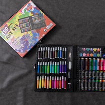 150 brushes set box Childrens drawing pen Watercolor pen Crayon Childrens graffiti art drawing tools