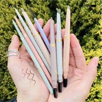 veecci only Eyebrow Pen extremely thin automatic rotating belt eyebrow brush waterproof eyebrow pencil anti-sweat natural long-lasting eyeliner