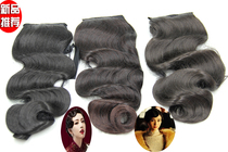 Ancient costume performance curved wig film and television performance Liu Hai film studio wave hairstyle hand push ripple shooting