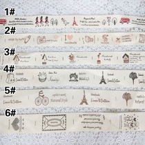 Manual Cloth Art DIY Collab Material Pure Cotton Print Mark 2-2 2-2 5CM 5CM 1 m For Sale