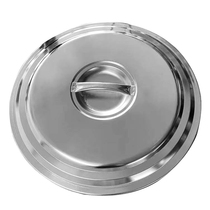 Noodle oven accessories spicy hot pot lid soup stove brine pot steamer cooking stove double-layer insulated stainless steel lid