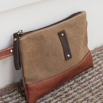 sobag original minimalist zipped canvas zero wallet woman 100 hitch mobile phone bag retro hand bag woman coin small bag