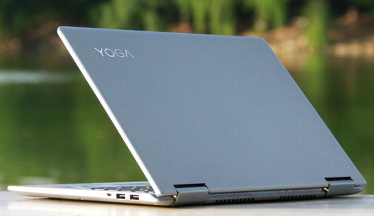 联想yoga710也是非常热销的二合一笔记本,360度翻转机身,由磨砂工艺