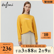 (Shopping mall with the same)Eve sweater womens new winter pullover sweater 1AA230361