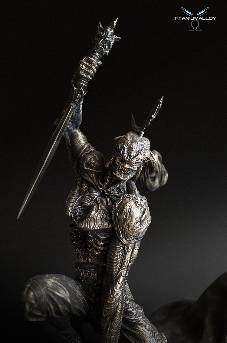 33toys titanium alloy 钛合金工作室 阿鼻复刻仿铜版 雕像 接单