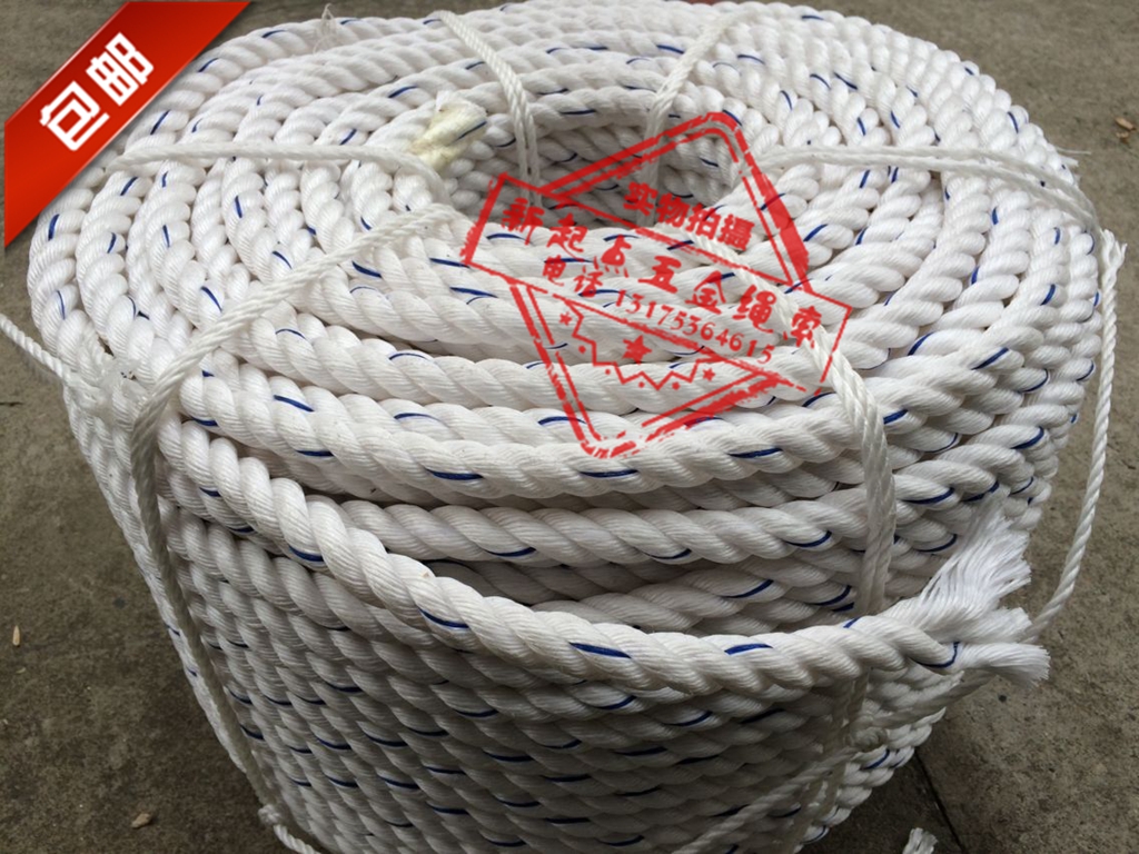 20mm linen rope, flat wire rope, chicken coop, pig house, automatic manure cleaner, manure scraper special rope, marine throwing cable