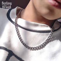 Hip-hop Joker necklace male tide hiphop niche ins high street men and women couples sweater accessories do not fade