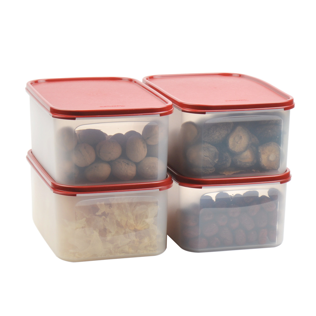 特百惠 4.3升mm长方2号 干货储藏保鲜盒 密封零食盒 正品特价