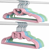 Zhongda Childrens Plastic Hangers Dry and Wet Household Clothes Hang Non-slip Clothes