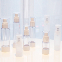 Vacuum travel bottle packing set Press type small watering can spray bottle Lotion empty bottle