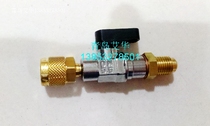 WeikoREFCO small ball valve CA-1 4 SAE-R red 1 4 filling stop valve 4493533