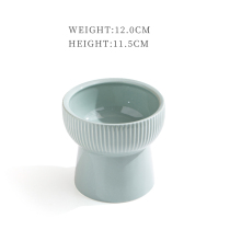 Cat bowl oblique mouth double bowl protection cervical cat food bowl cat food bowl pet dog Basin Dog Bowl Pet Bowl cute cute