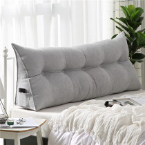 Simple bedside cushion triangle double sofa large backrest tatami bed soft bag bed pillow removable washable bed back