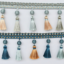 Tianhe Lace New Beef Tendon Tassel Lace Curtain Hanging Ball Accessories Accessories A Board Factory Direct Spot Decoration