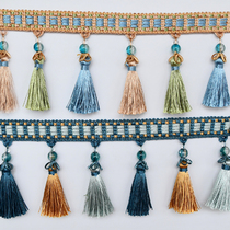 Tianhe Lace New Curtain Lace Accessories Accessories Butterfly Beads Tassel Lace Factory Direct Sales Spot Supply