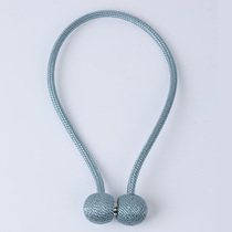 Simple modern curtain strap living room Joker magnet curtain adhesive hook non-hole creative curtain rope strap