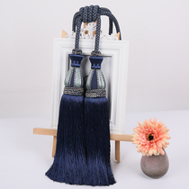 Tianhe lace new European curtain tied ball double-stream soda button belt hog hog crash hotel decorated home textile wedding celebration