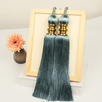 New European style full-hand metal double ball structure curtain hanging ball with accessories decorated home textile