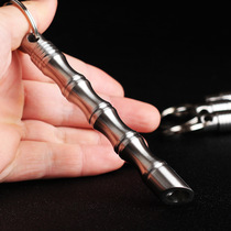 Cool stick stainless steel cool stick stainless steel bamboo stick EDC self-defense tools Tactical pen Emergency window breaker