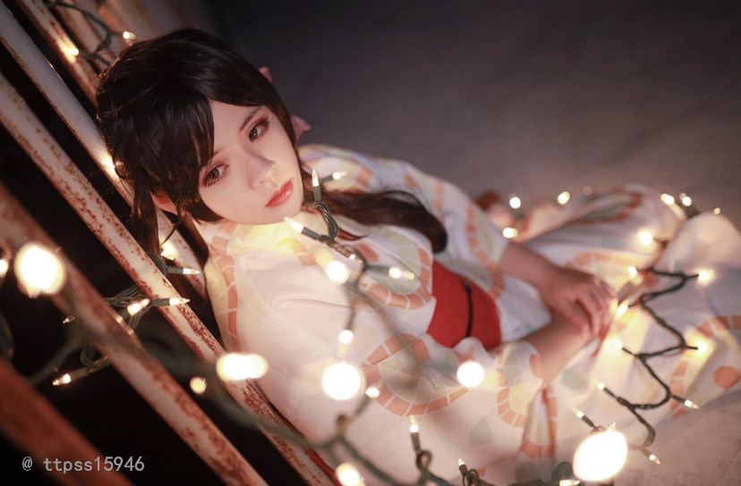 温泉漫漫一新海诚动画电影天气之子天野阳菜晴女cos和服浴衣定制