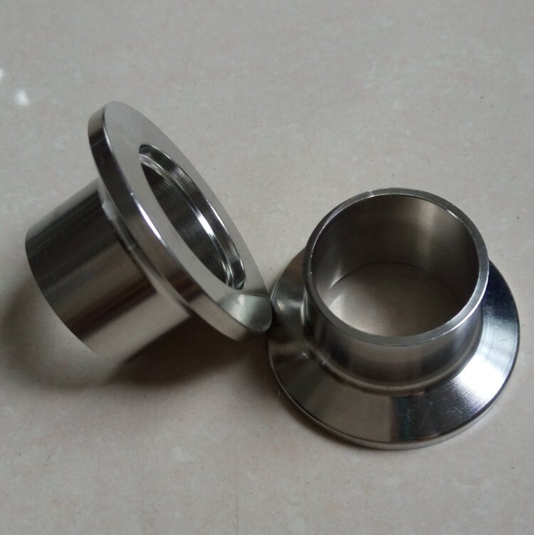 kf真空快装接头快卸法兰 卡箍焊接接头304不锈钢kf16长20 40mm