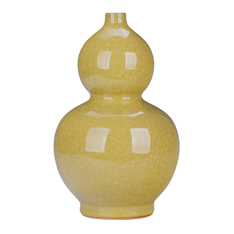 Archaize up ceramic bottle gourd furnishing articles town curtilage sitting room adornment handicraft jingdezhen porcelain vase is large