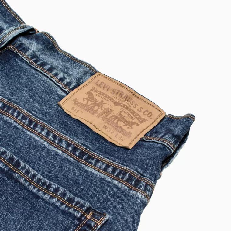 Levi’s/李维斯春季双线系列511男士修身水洗牛仔裤15482-0019