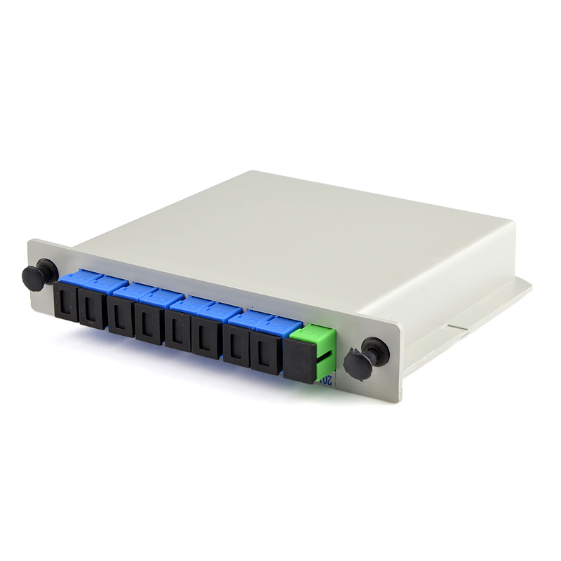 haohanxin1 8-point splitter plug-in 1-point 8-point splitter card type fiber splitter box
