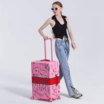 Japan POCKET suitcase Women small pull lever case 24 inch light boarding 20 sturdy and durable password suitcase