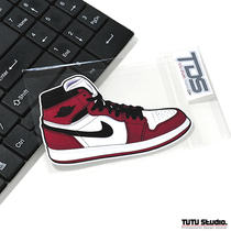 TUTU car sticker AJ flying man Joe 1 Chicago bull personality decoration reflective sticker car sticker