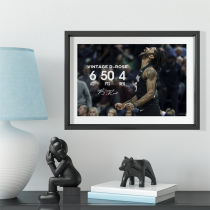 Derek Ross single 50 minutes record night Solid wood decorative photo frame Photo wall table pendulum hanging frame ornaments Home