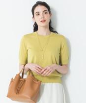 5 fold Nana Japan Direct Send 23 * District Spring Egypt Cotton Short Sleeve Knit KRWOBS0208