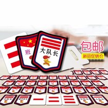 Captains brand Young Pioneers team dry logo pasting pin badge logo logo class Committee label cadre arm