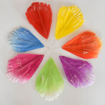 360 degree dance skirt with petals small peony petals dance props large pendulum skirt decoration DIY flower sheet material