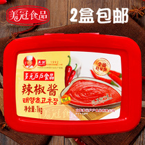 Multi-family British Chao Korean chili sauce 1kg Korean rice sauce fried rice cake spicy sauce stone pot rice sauce hot pot