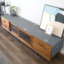 Modern simple TV cabinet cover cloth tablecloth fabric rectangular tea table living room dust cover tablecloth cover towel shoe cabinet cloth